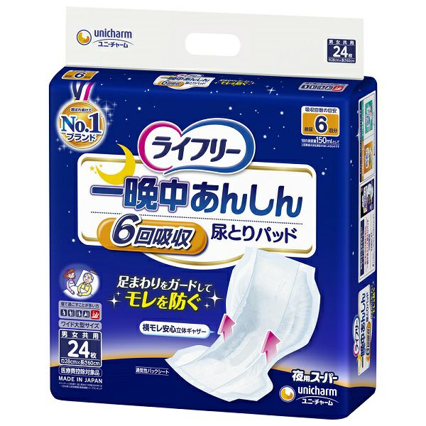 アテント夜1枚安心パッド6回吸収32枚 | キリン堂通販SHOP