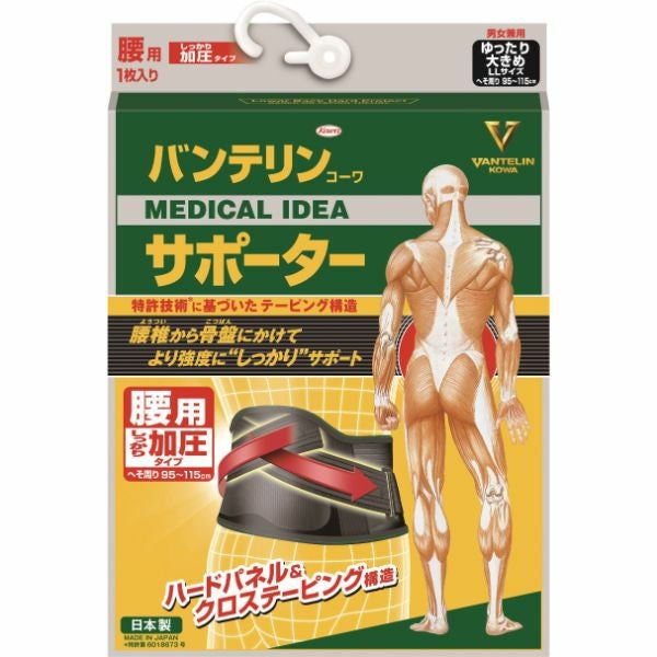 SIXPAD メディカルコア Lサイズ バンテリン加圧腰サポーターのおまけ付き バンテリンサポーター腰加圧ゆったり大きめ | キリン堂通販SHOP