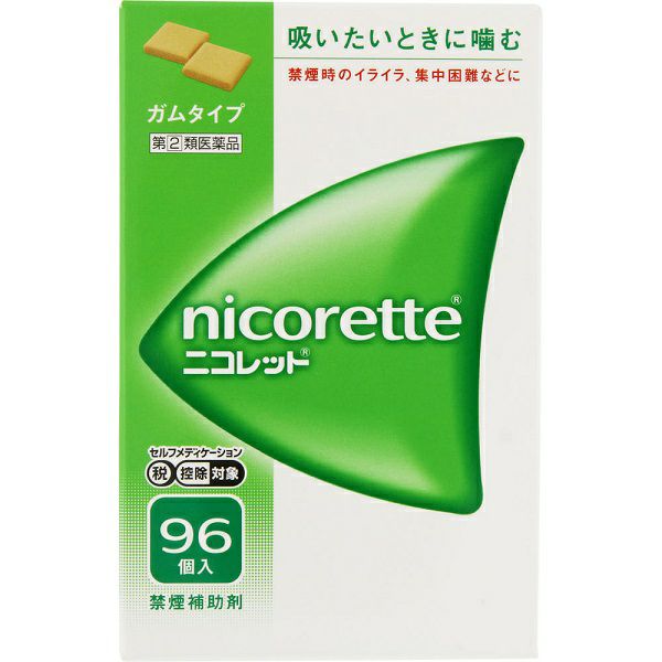 第(2)類医薬品】ニコレット 96コ 【セルフメディケーション税制対象