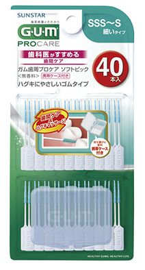 GUMソフトピック【サイズSS-M・40本】 | キリン堂通販SHOP
