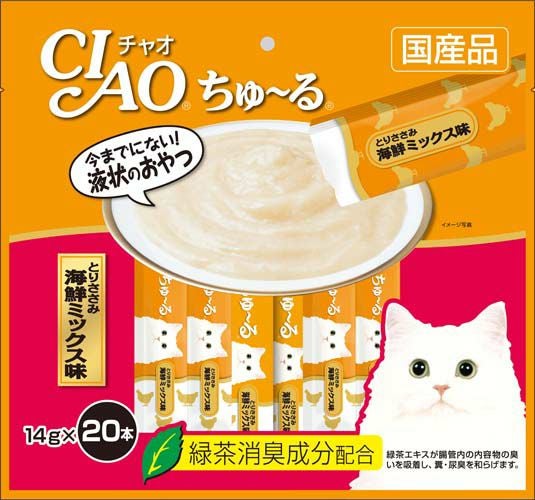 CIAO ちゅ～る シーフードバラエティ 14g×20本 | キリン堂通販SHOP