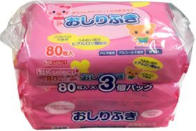 K-select】赤ちゃんのおしりふき80枚×3P | キリン堂通販SHOP