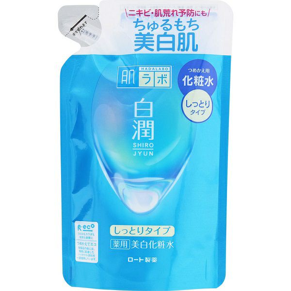 肌ラボ 白潤 薬用美白化粧水(しっとりタイプ)  170ml(本体) 肌ラボ白潤薬用美白化粧水しっとりかえ | キリン堂通販SHOP
