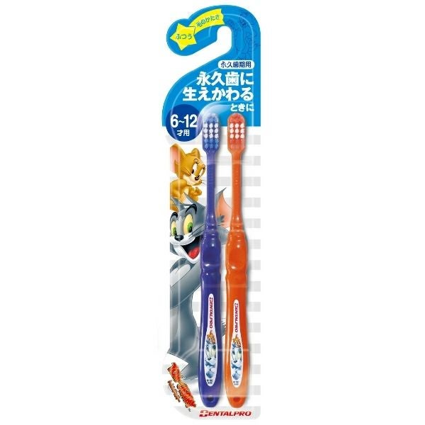 トム＆ジェリーハブラシ永久歯期用6－12才 M | キリン堂通販SHOP