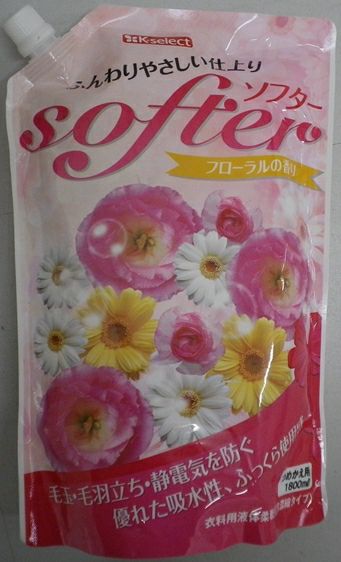 K-select】ソフター 詰替え 1800ml | キリン堂通販SHOP