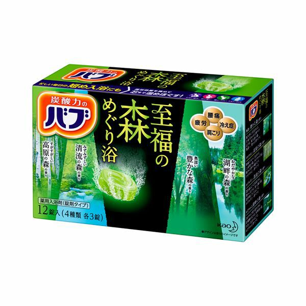 バブ 至福の森めぐり浴 12錠入 | キリン堂通販SHOP