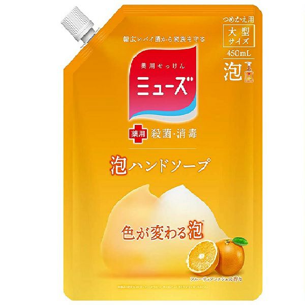 ミューズ 泡 大型詰替フルーティフレッシュ450m | キリン堂通販SHOP