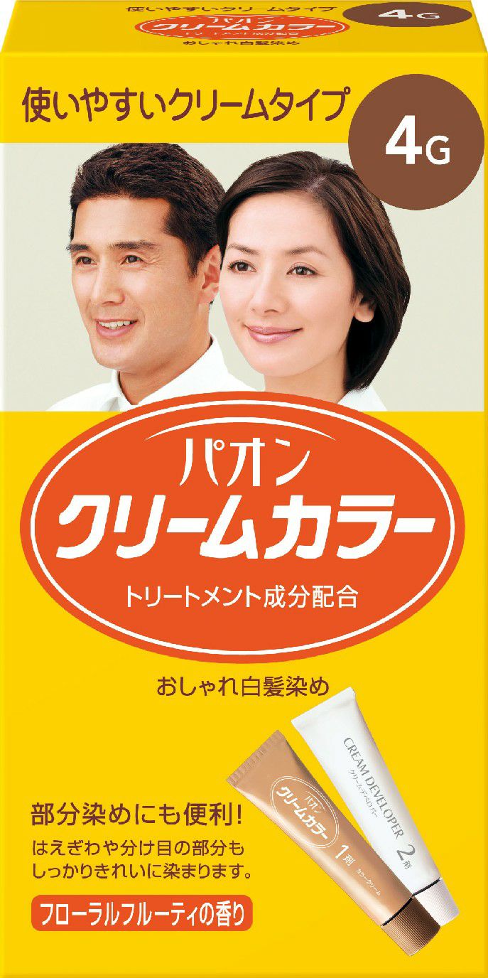 イオン化粧品　カラークリーム　ベース 4本セット パオンクリームカラー4G | キリン堂通販SHOP