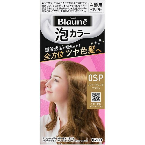 ブローネ 泡カラー 0SPスパークリングブラウン 108ml 花王