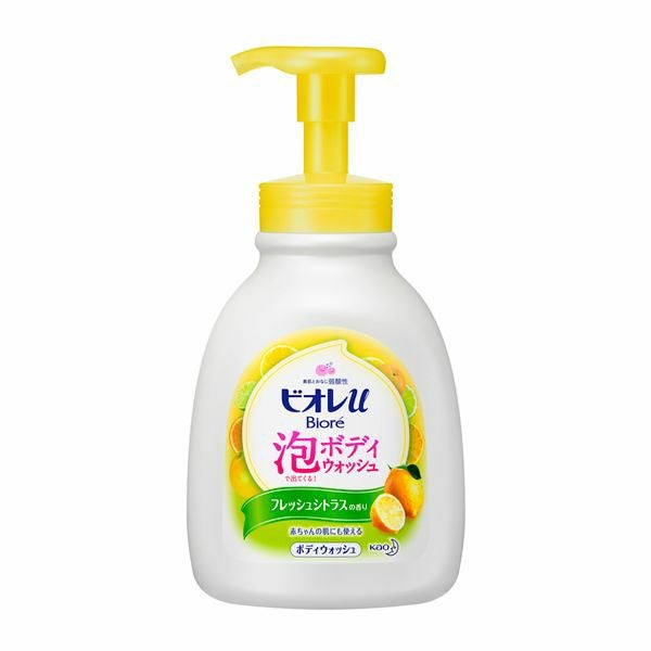 ビオレu泡で出てくるボディウォッシュうるおいしっとり600ml | キリン