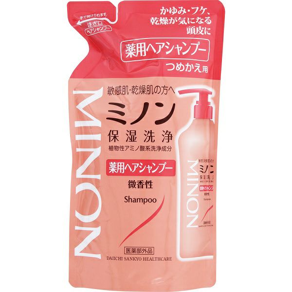 ミノン 薬用ヘアシャンプー詰替 380ml | キリン堂通販SHOP