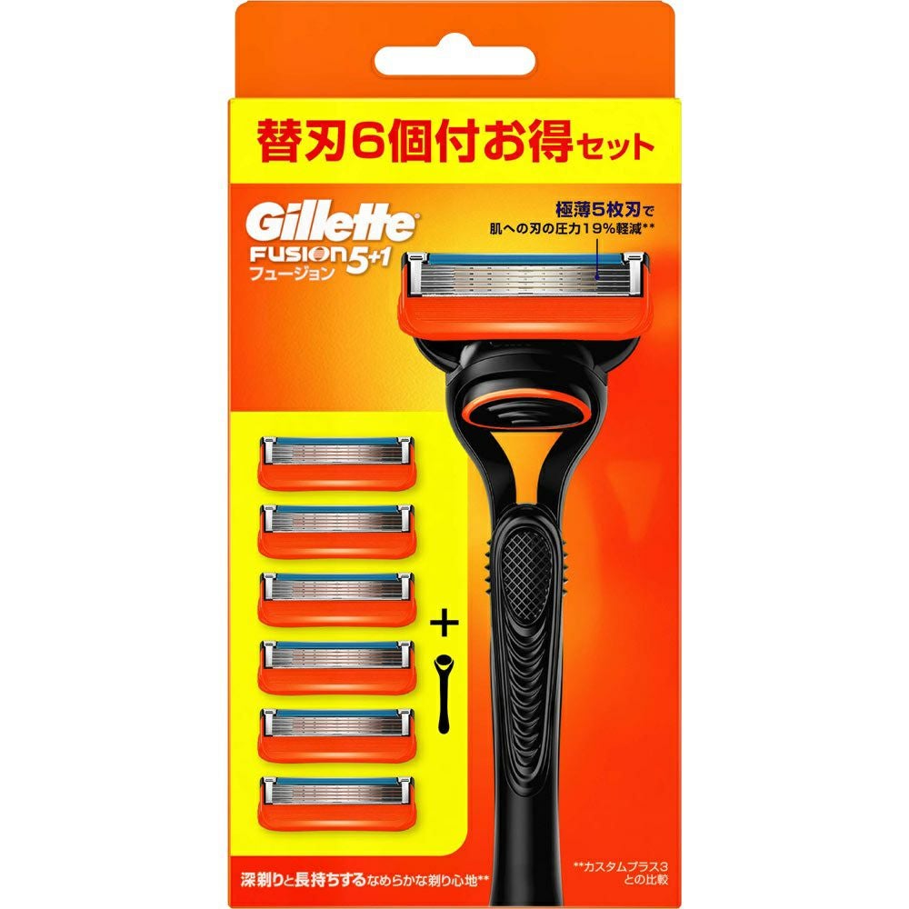 ジレット フュージョンマニュアル5Bホルダー付 | キリン堂通販SHOP