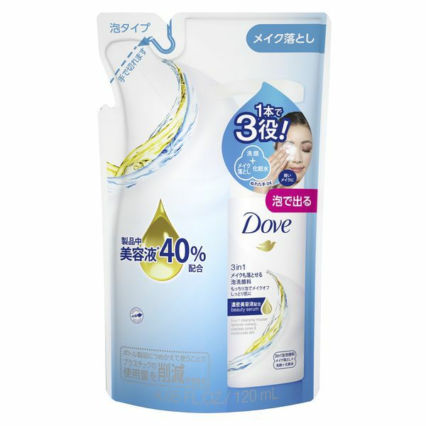 ダヴ3in1メイクも落とせる泡洗顔料替え | キリン堂通販SHOP