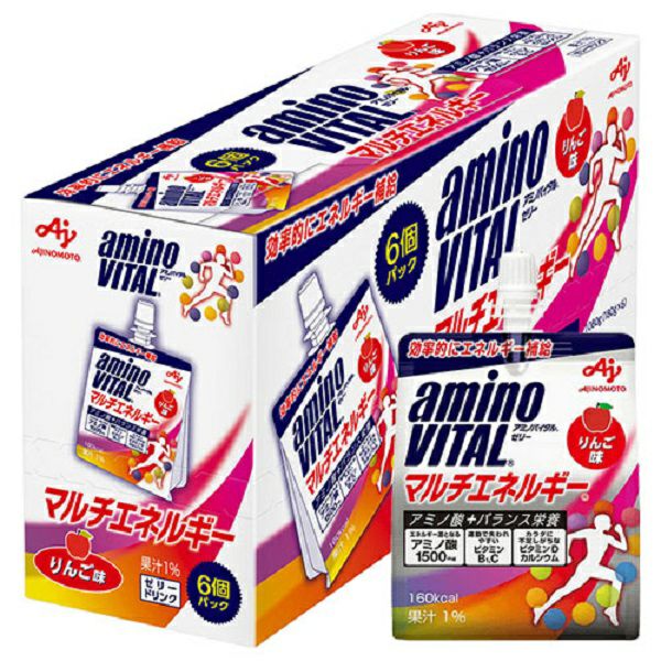 アミノバイタル　マルチエネルギー 180g Amazon.co.jp: 味の素 アミノバイタル ゼリードリンク マルチ