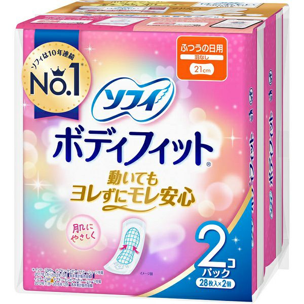 ソフィボディフィット羽なし28枚×2 | キリン堂通販SHOP