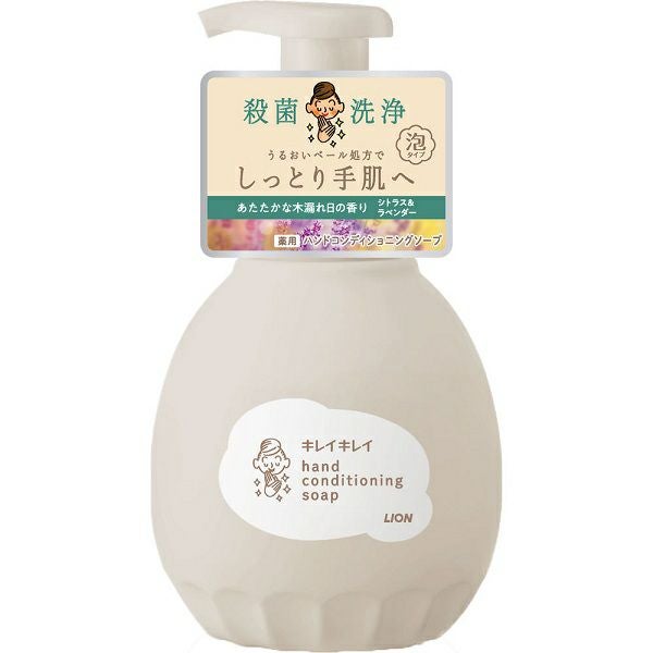 キレイキレイ 薬用ハンドコンディショニングソープ あたたかな木漏れ日