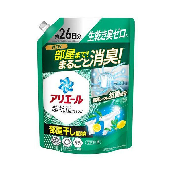 アリエールジェル部屋干しプラス超特大サイズ 625g P＆Gジャパン