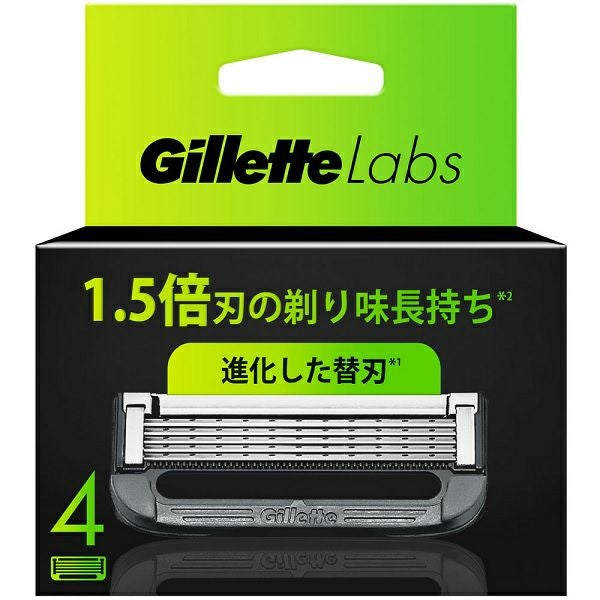 新品 ジレットラボ Gillette Labs 替刃 16個 ジレットラボ 角質除去バー搭載替刃 替刃4個 P＆Gジャパン | キリン