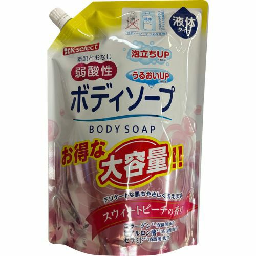 K-select】弱酸性ボディソープ スウィートピーチ | キリン堂通販SHOP