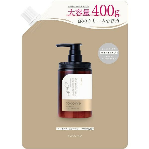 cocone クレイクリームシャンプーME詰め替え 400g