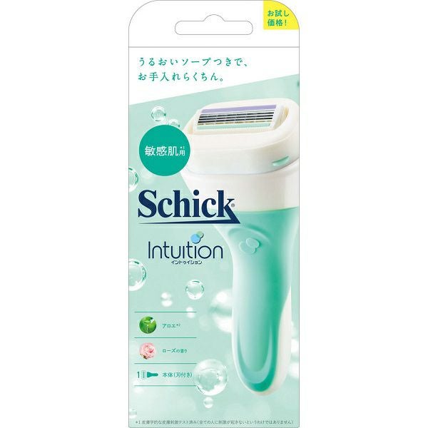 シック イントゥイションホルダー 敏感肌用 刃付き＋替刃1コ シック