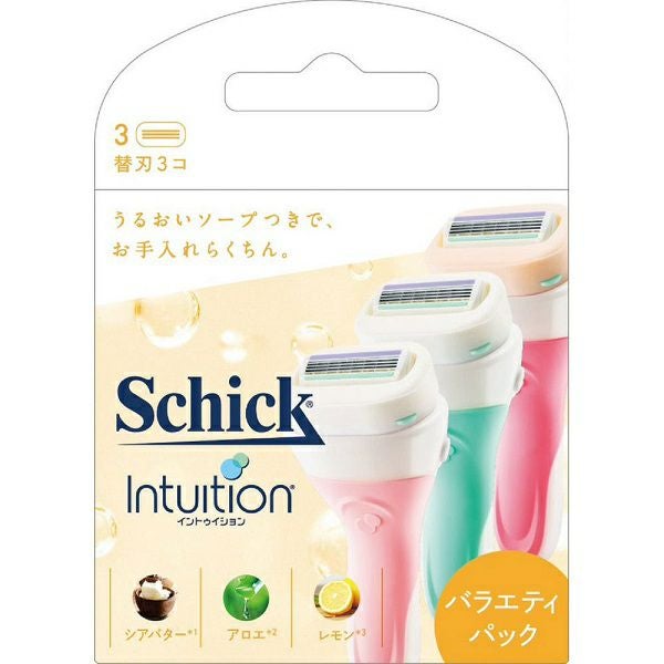 シック イントゥイション 替刃 敏感肌用 3個入 シック・ジャパン